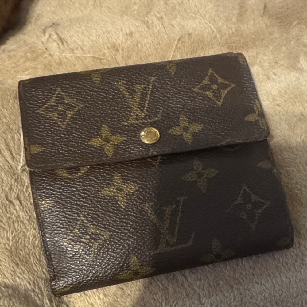 Louis Vuitton Brown Monogram Snap Wallet